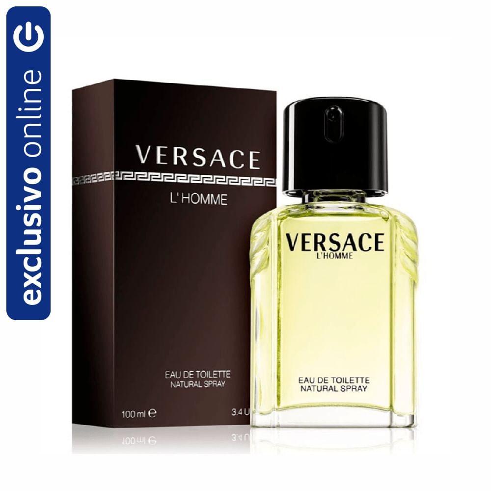 Versace L'homme Eau De Toilette Perfume Masculino 100ml