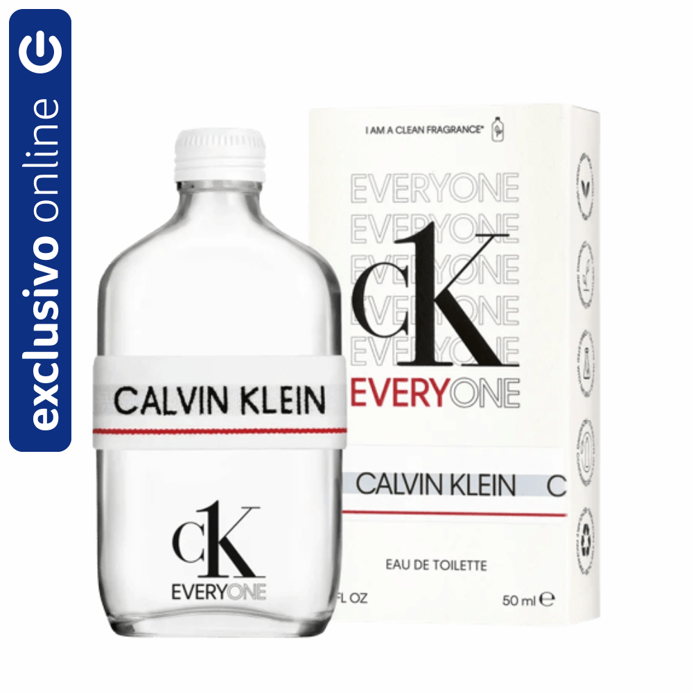 Calvin Klein CK Everyone Eau de Toilette Perfume Unissex 50ml
