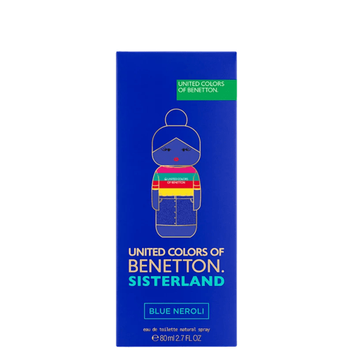 Benetton Sisterland Blue Neroli Eau de Toilette Perfume Feminino 80ml