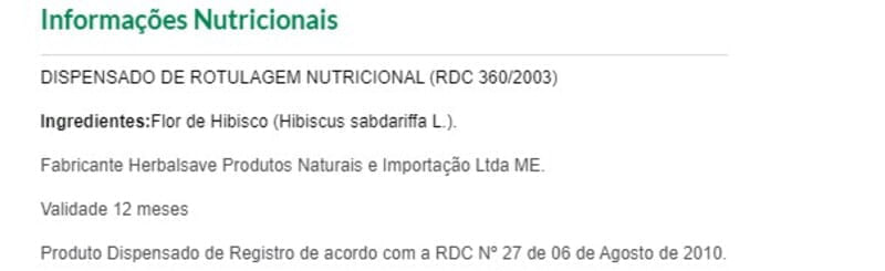 Chá de Hibisco Flor Desidratada Mundo Verde Seleção 50g