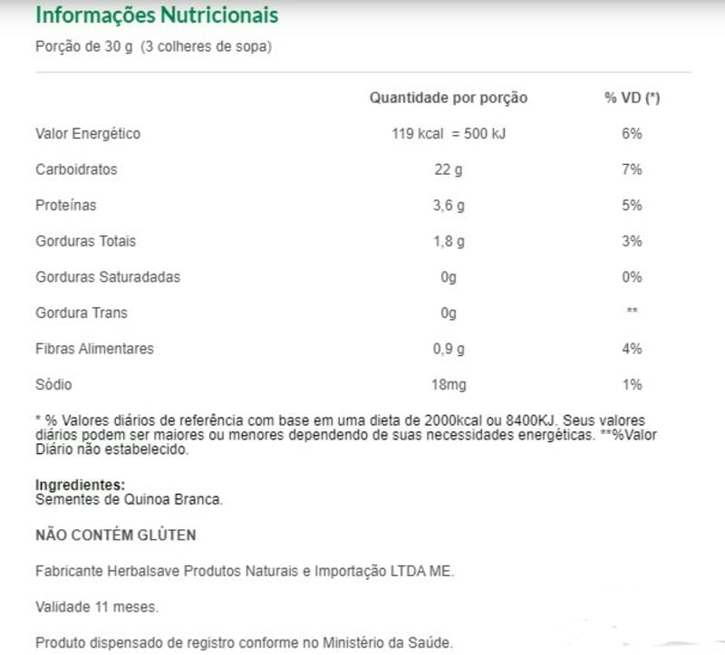 Superfood Quinoa Branco em Grãos Mundo Verde Seleção 200g