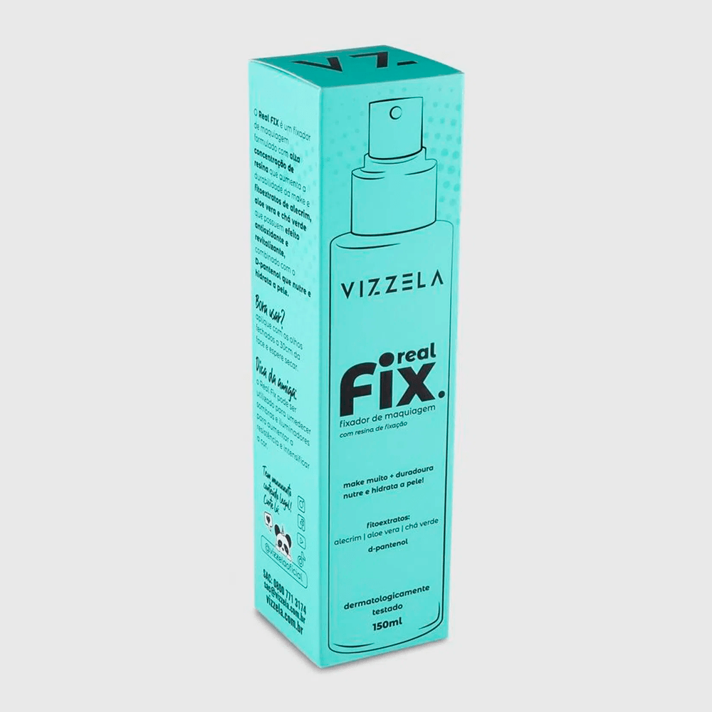 Vizzela Real Fix Fixador De Maquiagem 150Ml