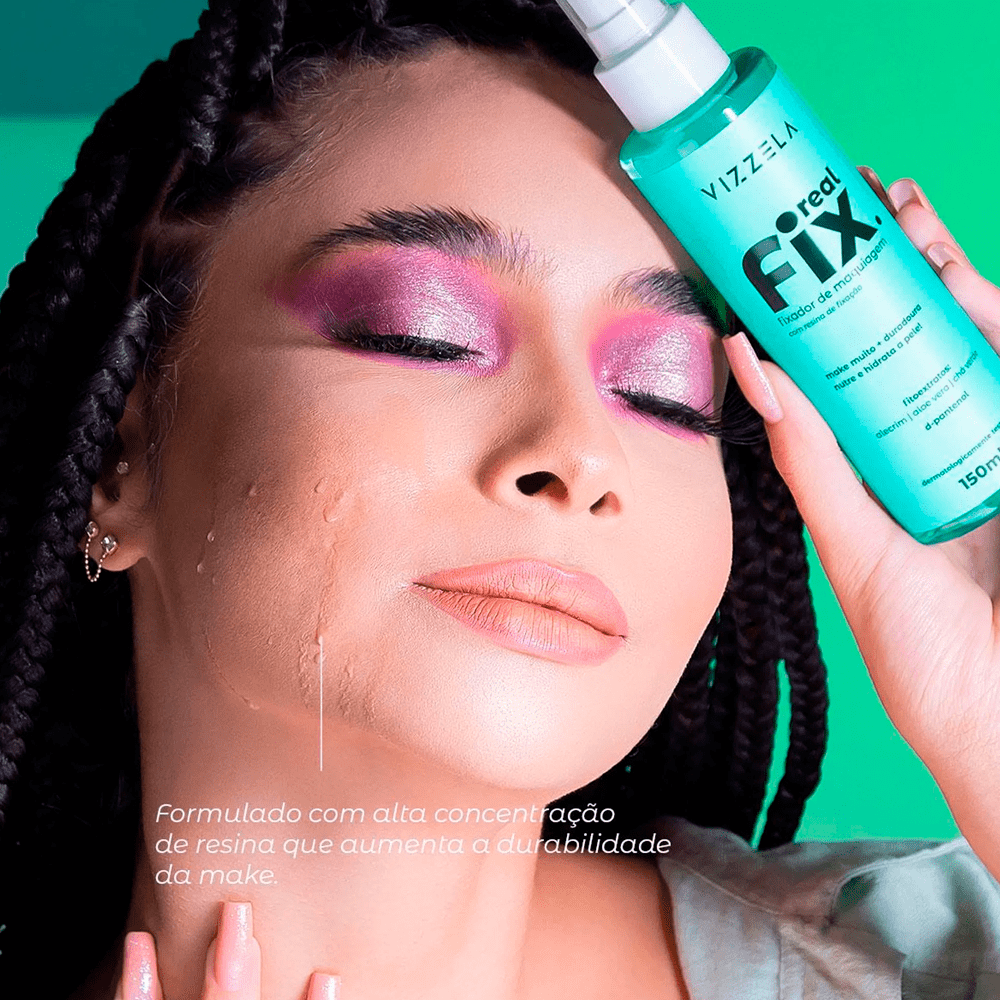 Vizzela Real Fix Fixador De Maquiagem 150Ml