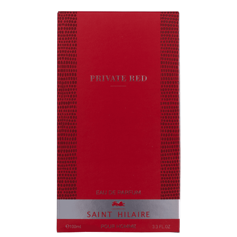 Saint Hilaire Private Red Eau De Parfum Perfume Masculino 100Ml