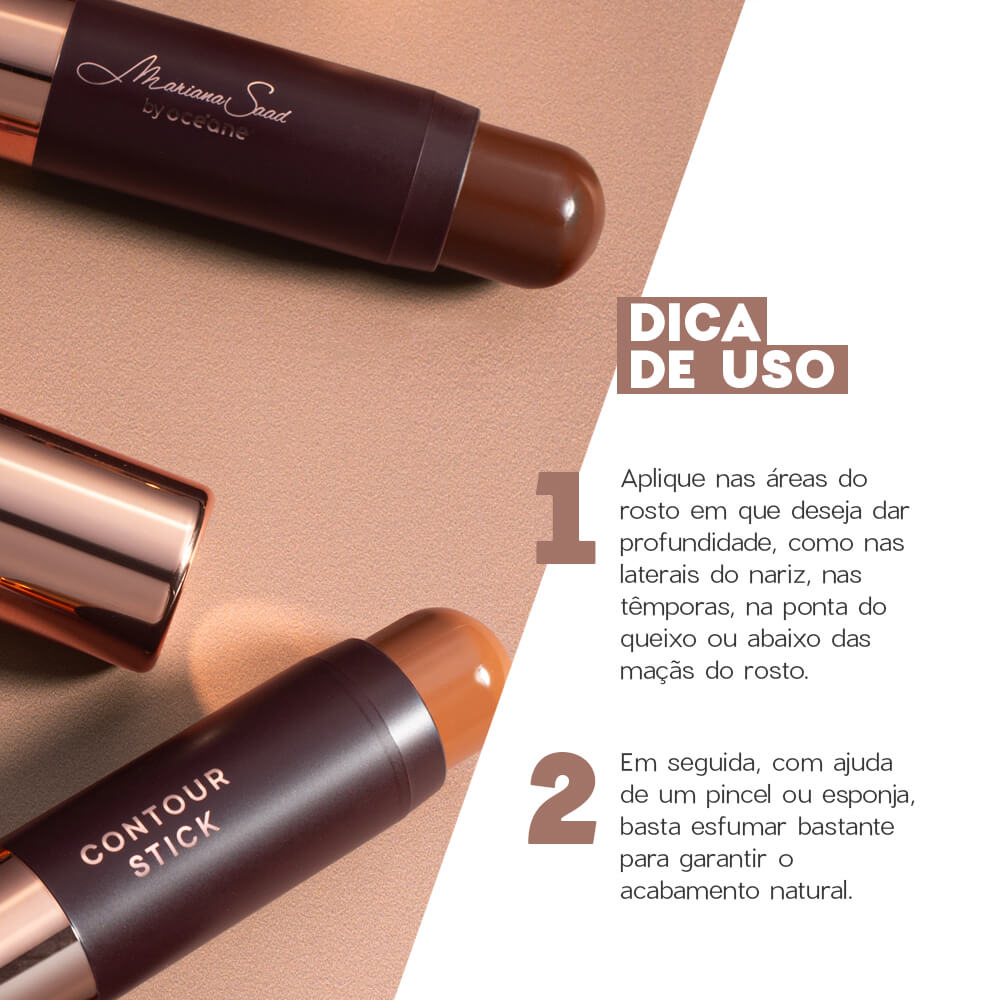 Contorno Em Bastão Mariana Saad By Océane Bege Caramel 6g