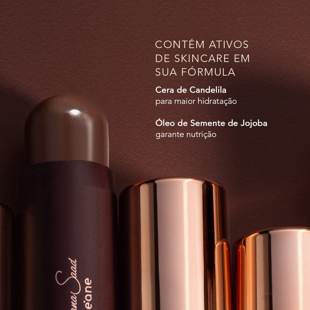 Contorno Em Bastão Mariana Saad By Océane Marrom Escuro Coffe 6g