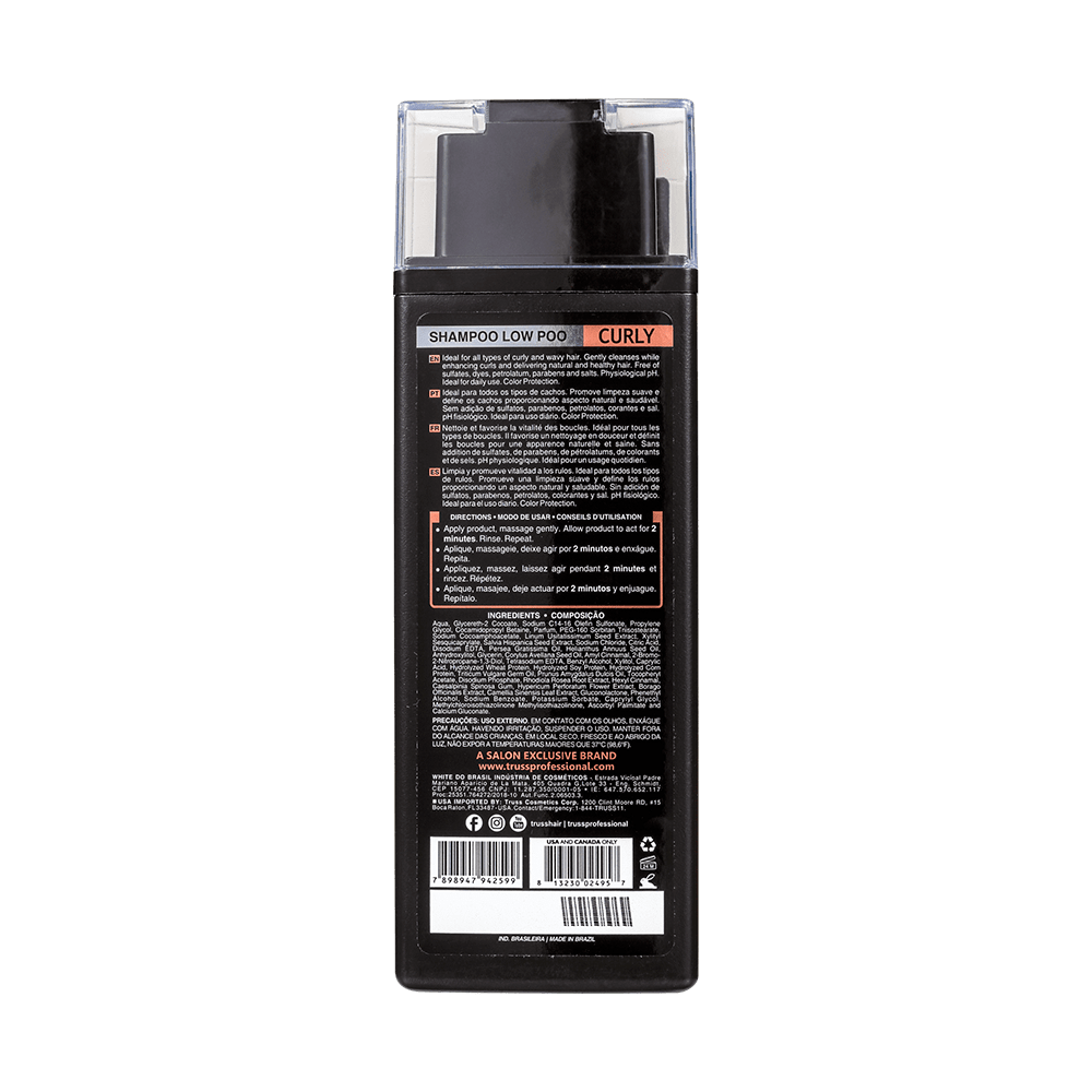 Shampoo Truss Curly Low Poo 300Ml
