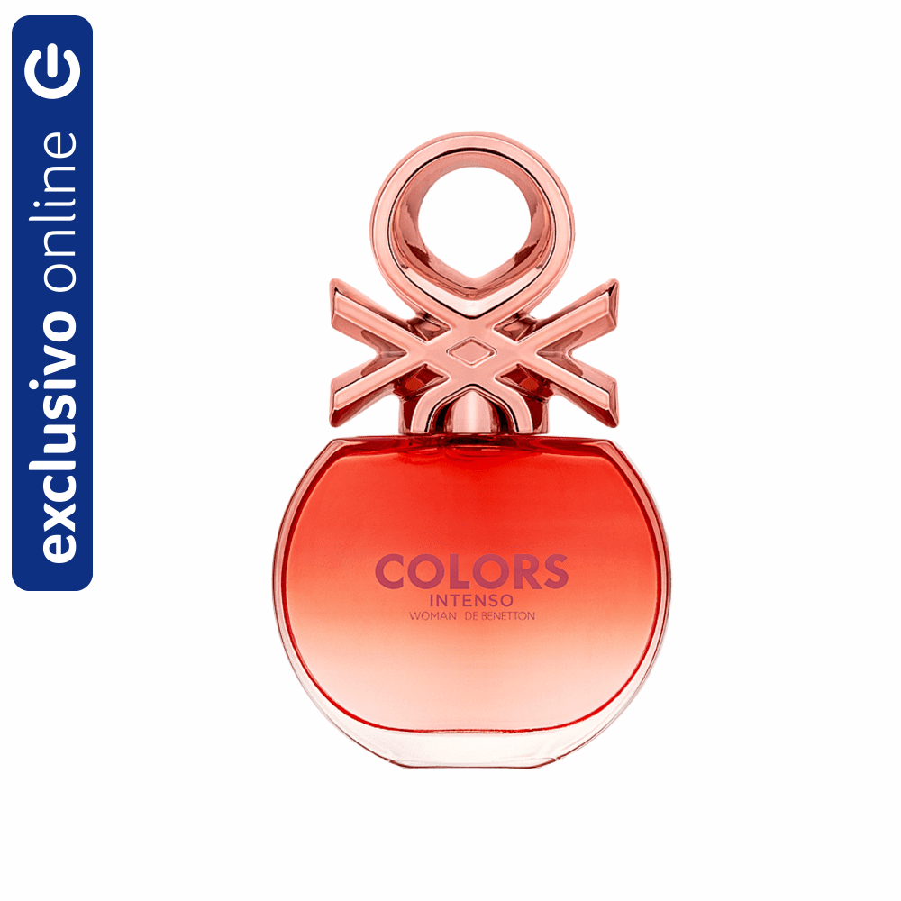 Benetton Colors Rosé Intenso Eau De Parfum Perfume Feminino 80Ml