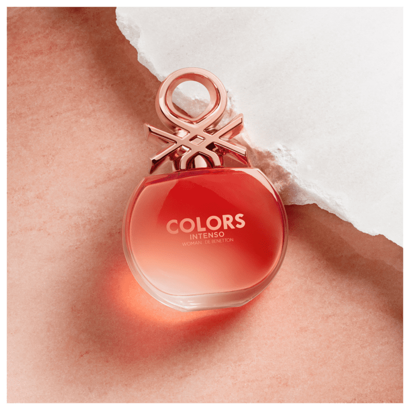 Benetton Colors Rosé Intenso Eau De Parfum Perfume Feminino 80Ml