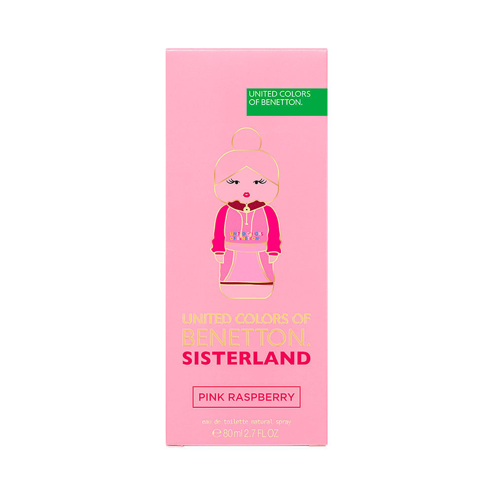 Benetton United Colors Sisterland Eau De Toilette Perfume Feminino 80Ml