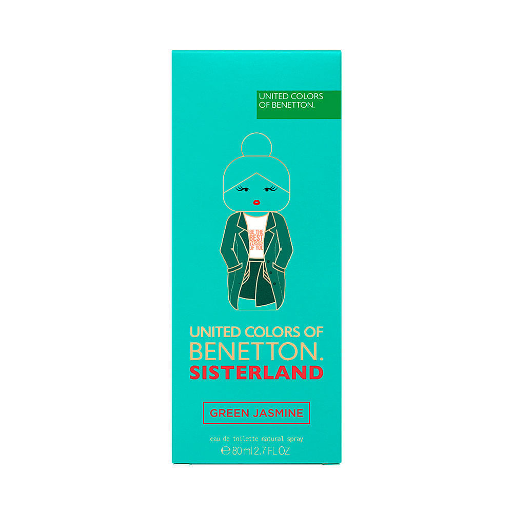 Benetton United Colors Sisterland Eau De Toilette Perfume Feminino 80Ml