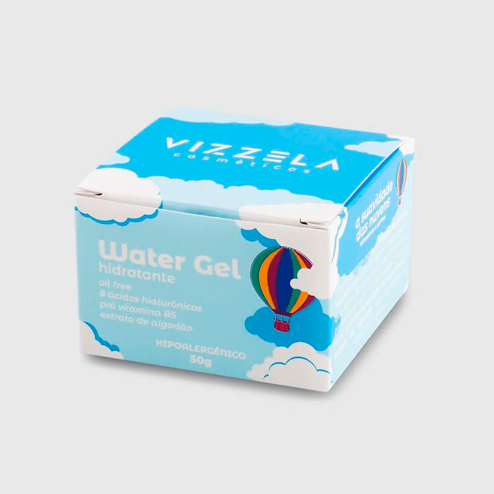 Hidratante Vizzela Water Gel 50g
