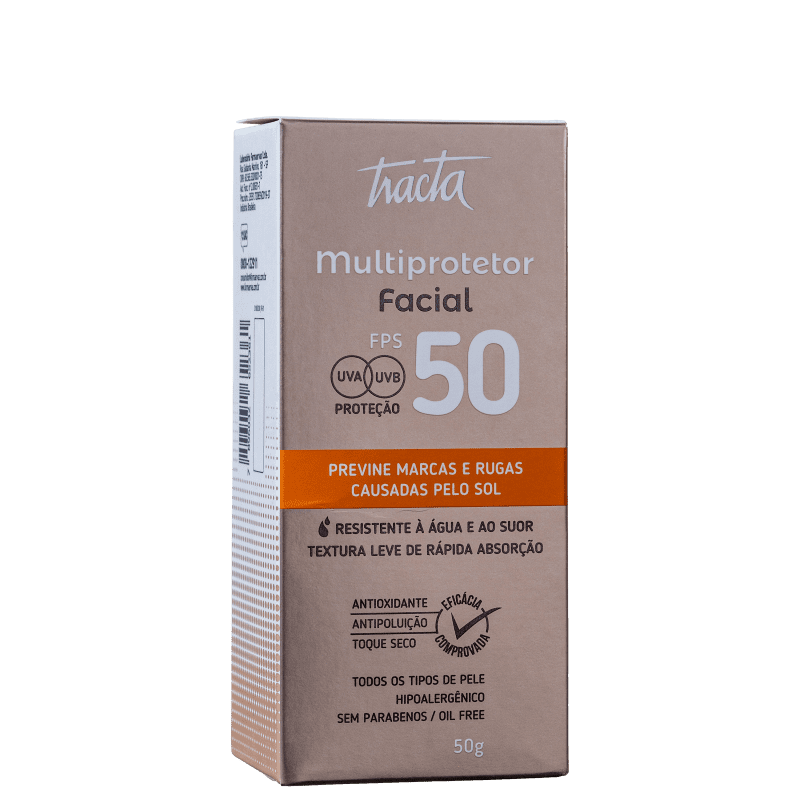 Protetor Solar Facial Tracta Multiprotetor FPS50 50g