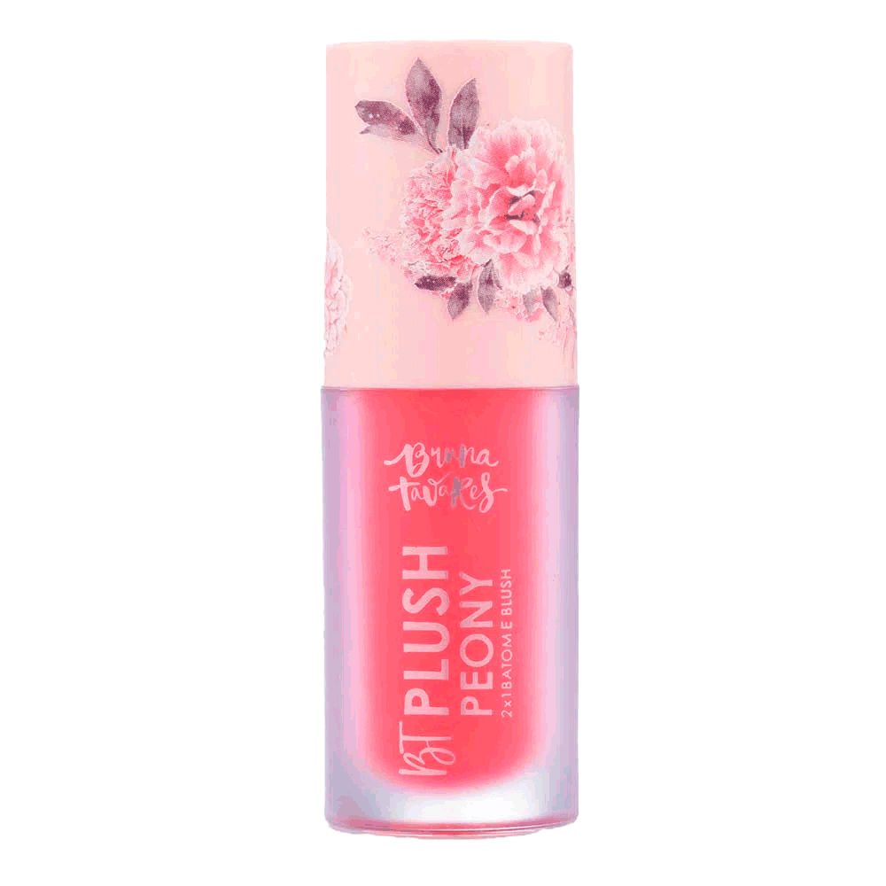 Batom E Blush Bruna Tavares Plush Peony Flamingo 6g