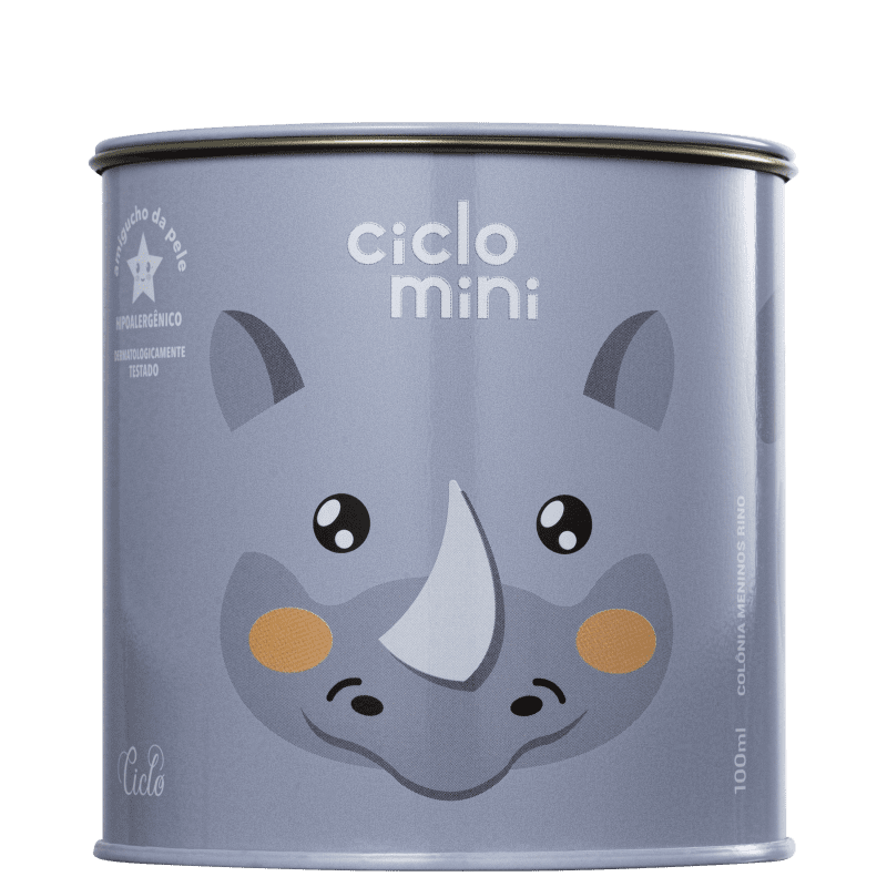 Colônia Ciclo Mini Perfume Infantil Rino 100Ml