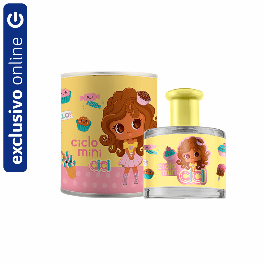 Colônia Ciclo Mini Perfume Infantil Cici Mel 100Ml