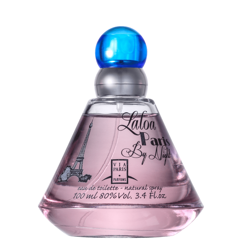 Via Paris Laloa Paris by Night Eau De Toilette Perfume Feminino 100Ml