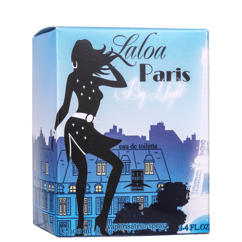Via Paris Laloa Paris by Night Eau De Toilette Perfume Feminino 100Ml