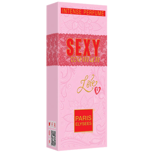 Paris Elysees Sexy Woman Love Eau De Toilette Perfume Feminino 100Ml
