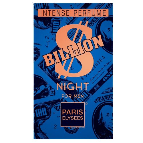 Paris Elysees Billion Night Eau De Toilette Perfume Masculino 100Ml