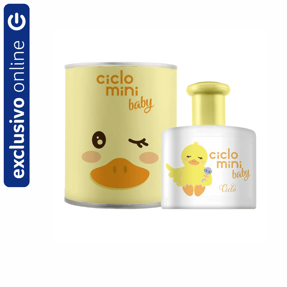 Colônia Ciclo Mini Perfume Infantil Quéqué 100ml