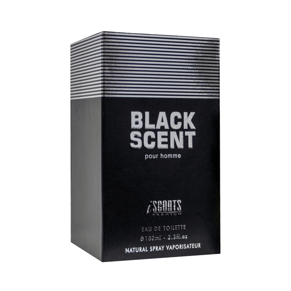 I-Scents Black Scent Eau De Toilette Perfume Masculino 100Ml