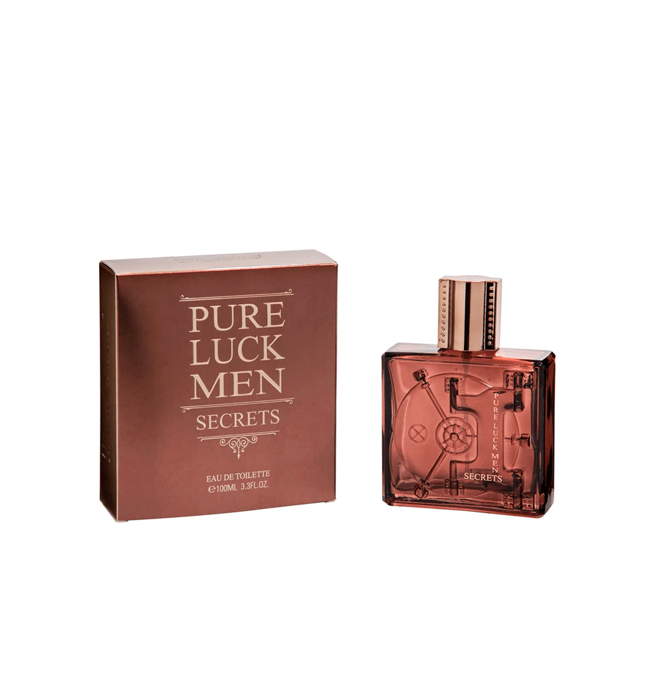 Linn Young Pure Luck Men Secrets Eau De Toilette Perfume Masculino 100Ml