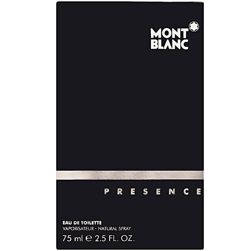 Perfume Masculino Presence Eau De Toilette Montblanc 75ml