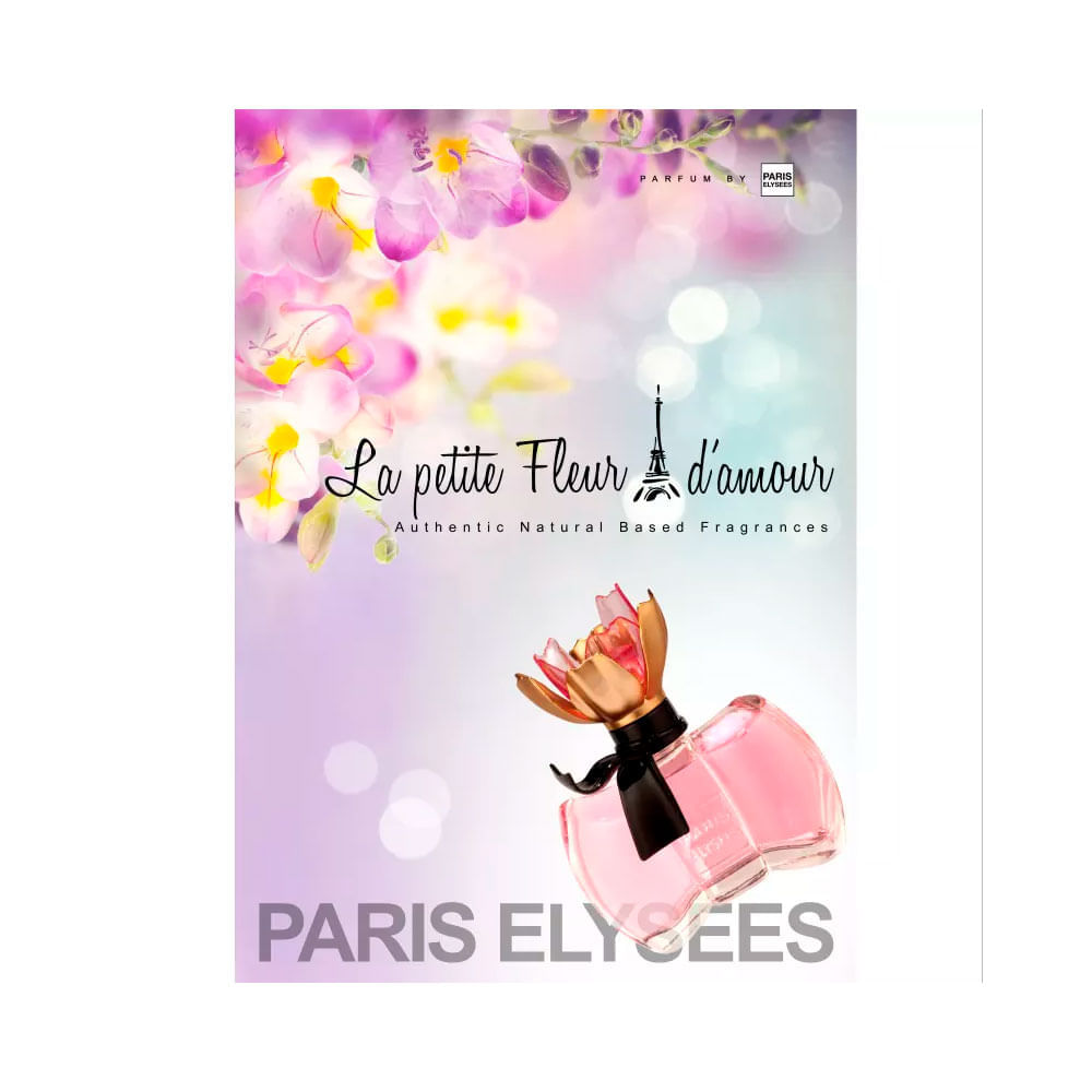 Paris Elysees La Petite Fleur DAmour Eau De Toilette Perfume Feminino 100Ml