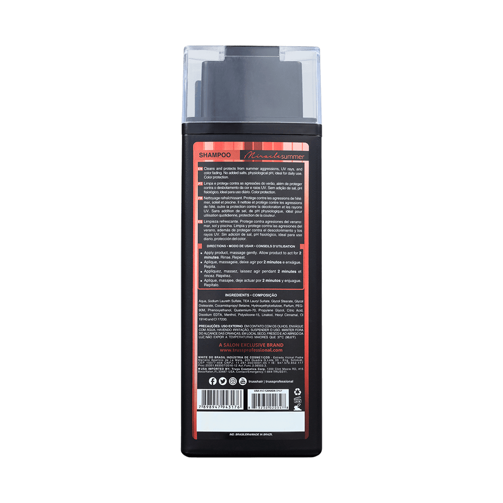Shampoo Truss Miracle Summer 300Ml