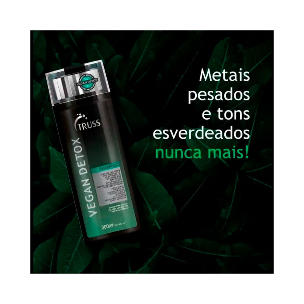 Shampoo Truss Vegan Detox 300Ml