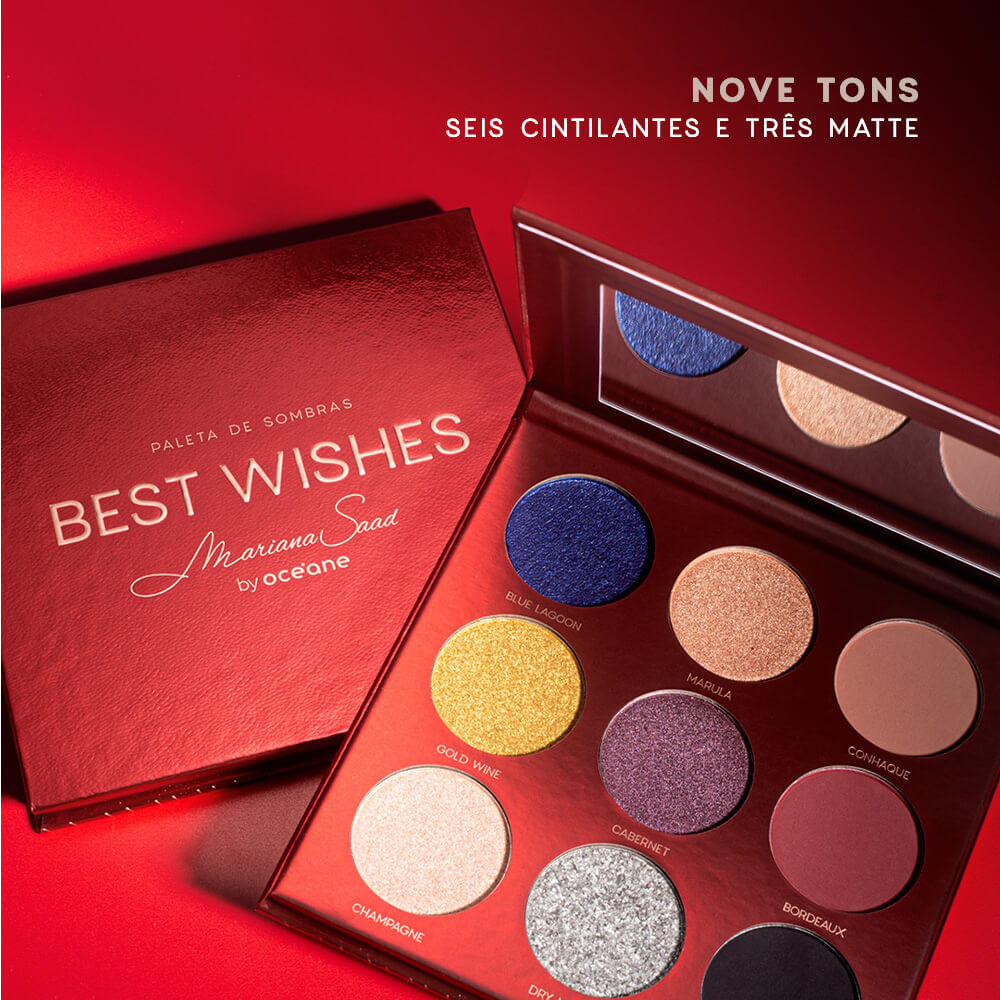 Paleta De Sombras Mariana Saad by Océane Best Wishes 26g