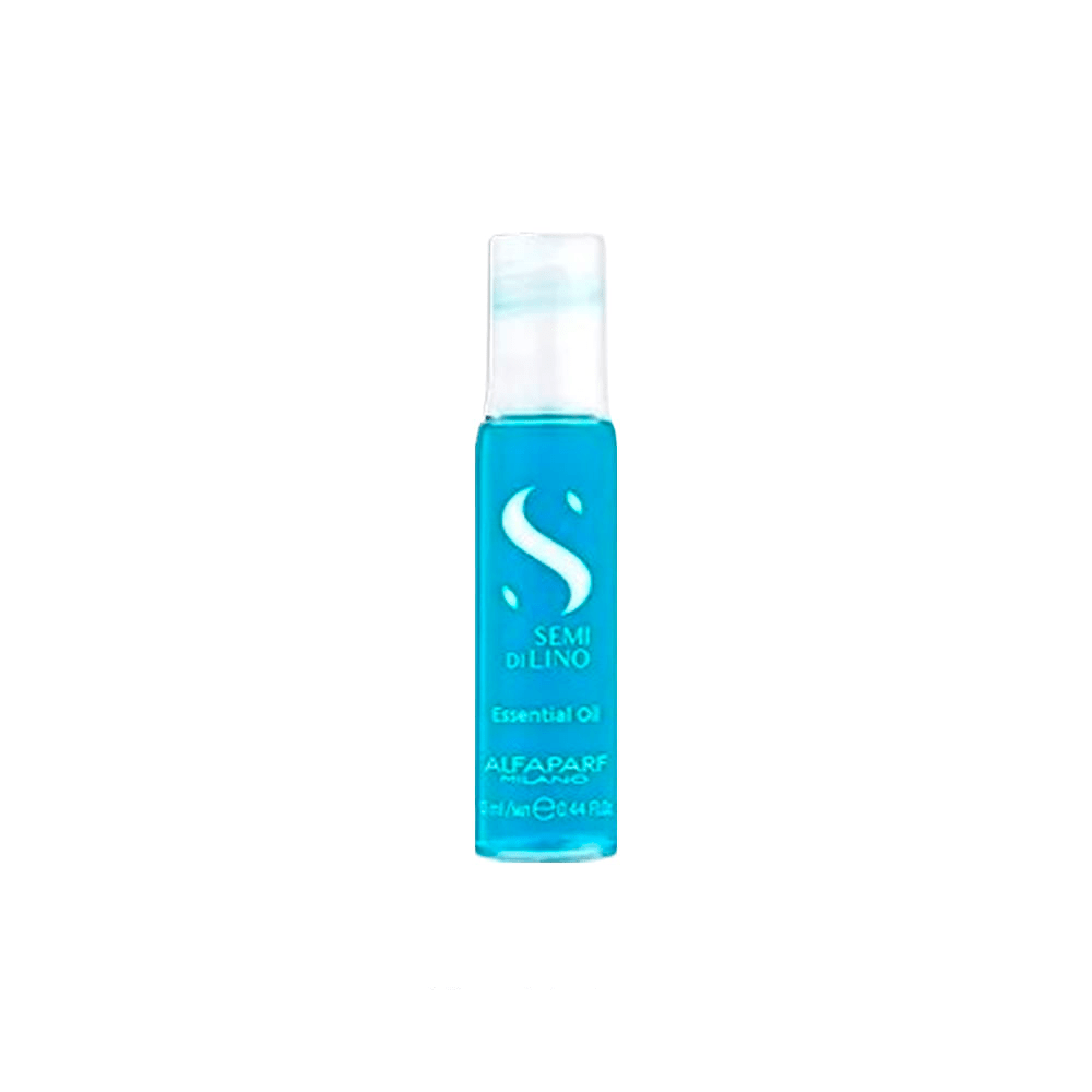 Ampola Capilar Alfaparf Milano Semi Di Lino Sublime Essential Oil 12 un. com 13ml