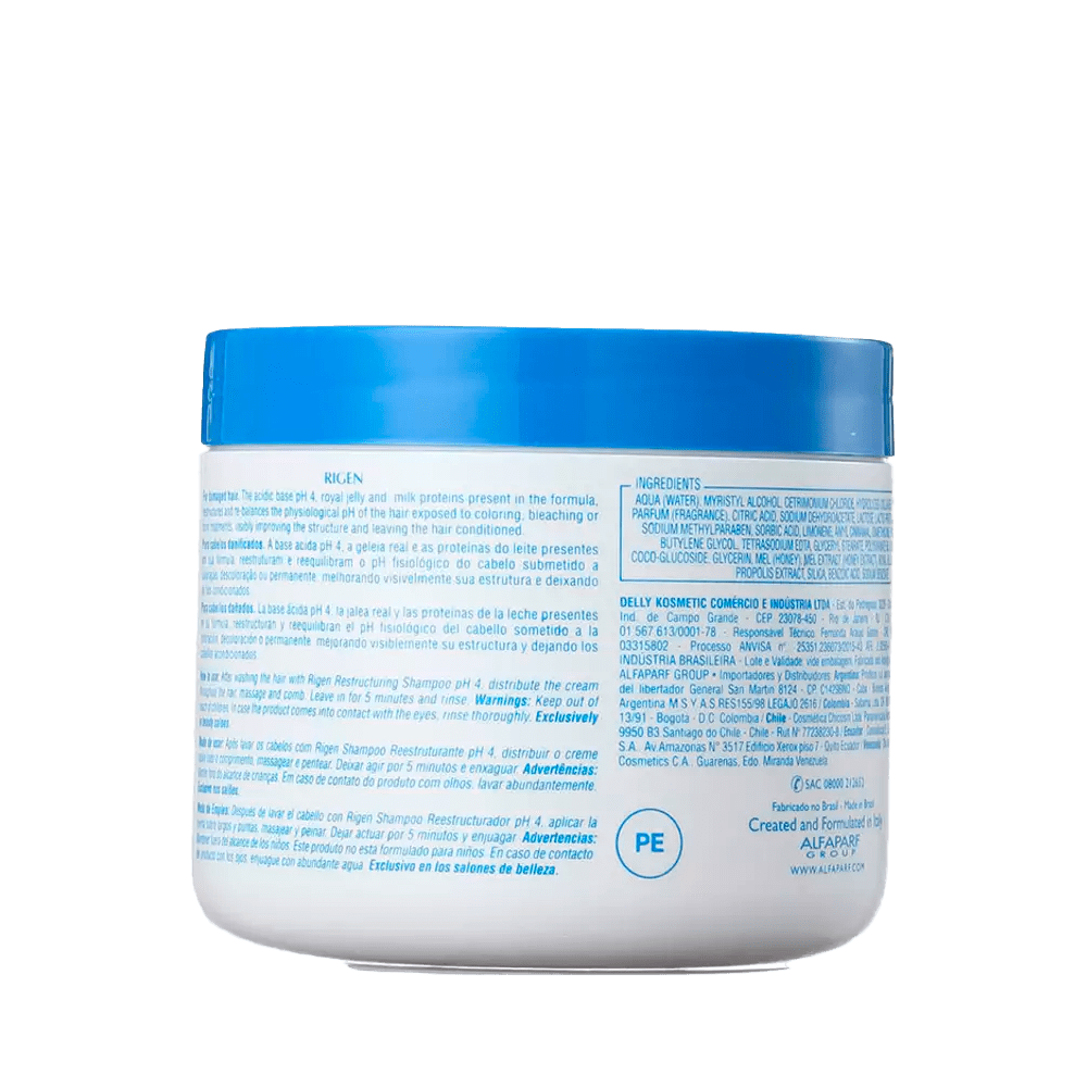 Máscara Capilar Alfaparf Rigen Milk Protein Plus 500g