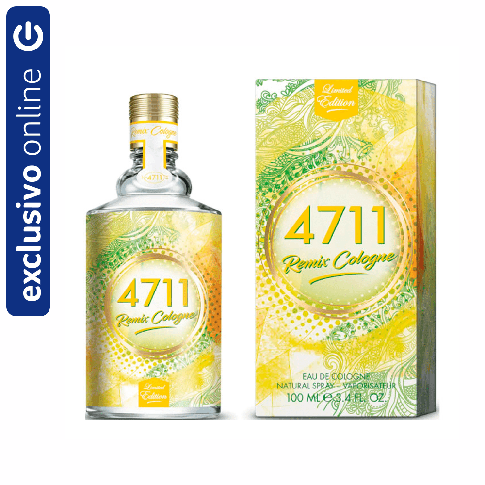 4711 Remix Lemon Eau De Cologne Perfume Unissex 100Ml