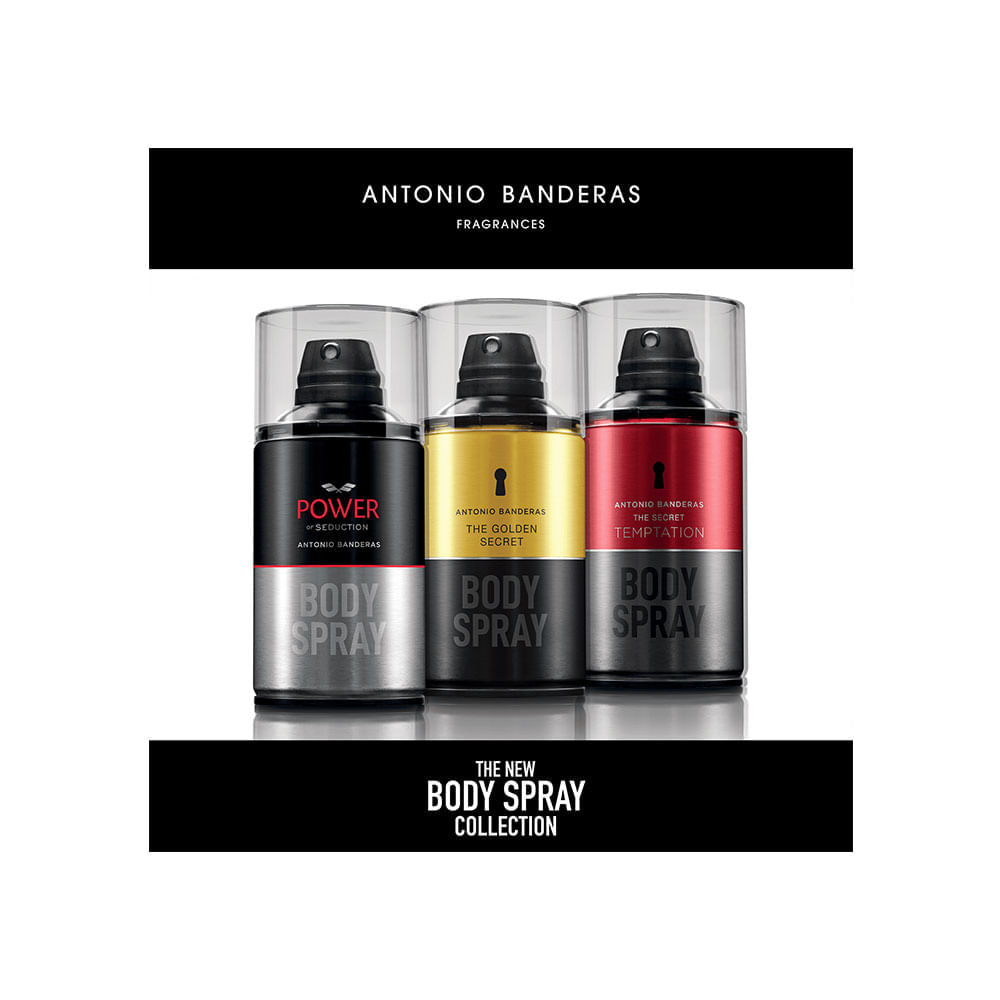 Body Spray Antonio Banderas Power of Seduction 250ml