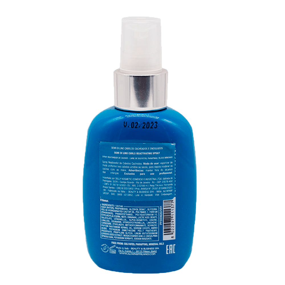 Spray Anti FrizzAlfaparf Milano Semi Di Lino Curls Reactivating 125ml