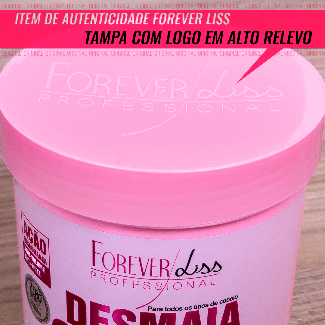 Máscara Desmaia Cabelo Forever Liss 950g