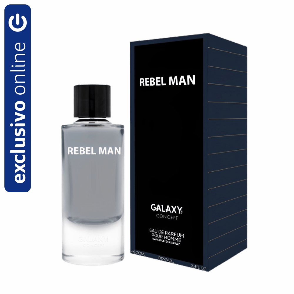 Galaxy Plus Concept Rebel Eau De Parfum Perfume Masculino 100Ml