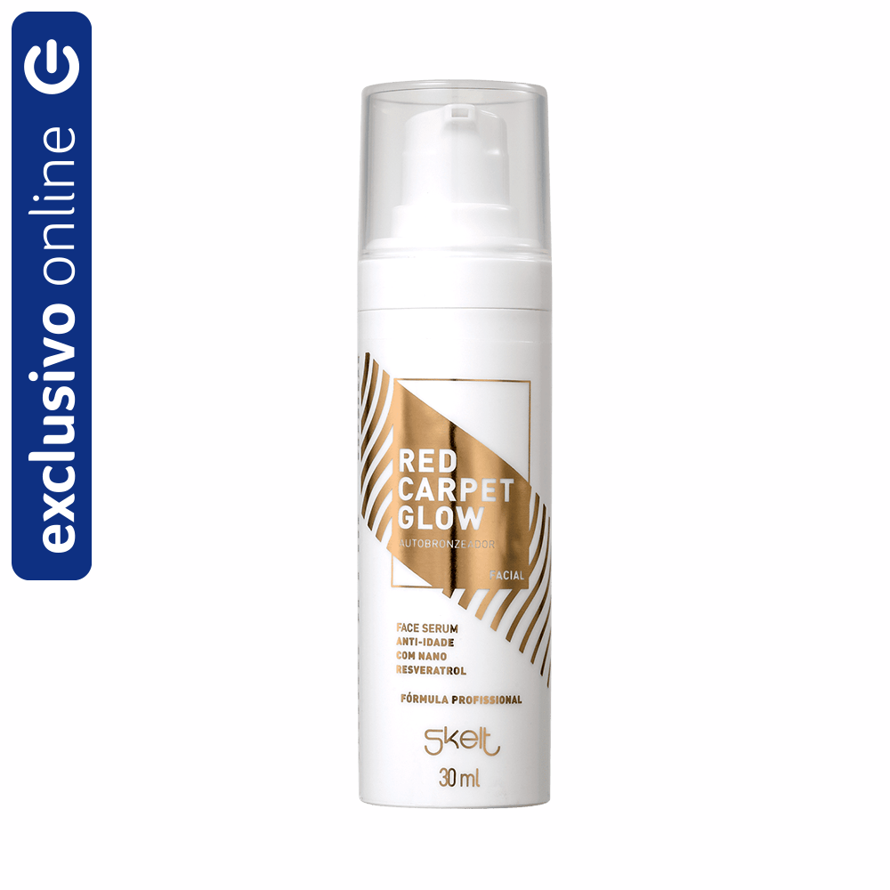 Sérum Autobronzeador Facial Skelt Red Carpet Glow Anti-Idade 30Ml