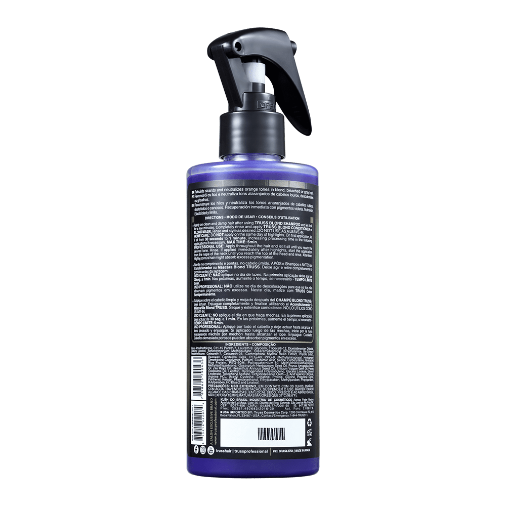 Truss Uso Obrigatório Blond Matizador Reconstrutor 260Ml