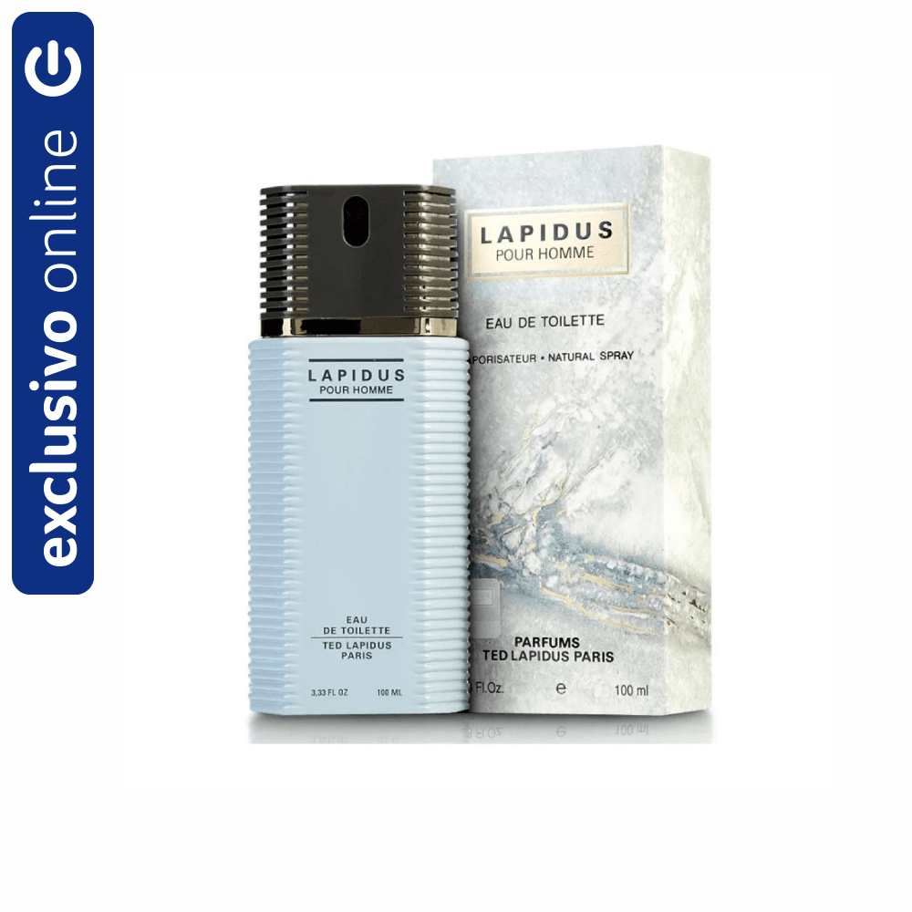Ted Lapidus Lapidus Pour Homme Eau De Toilette Perfume Masculino 100Ml