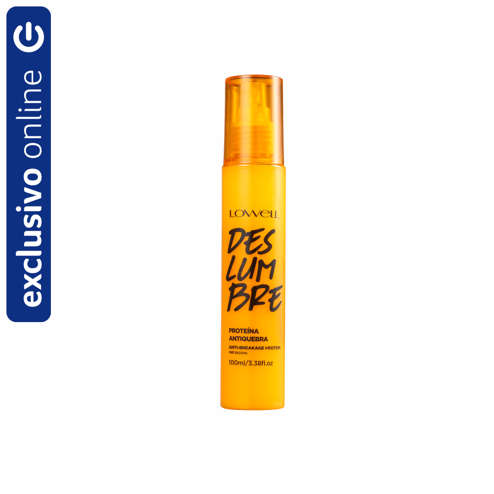 Spray Protetor Térmico Lowell Deslumbre Proteína Anti-quebra 100ml