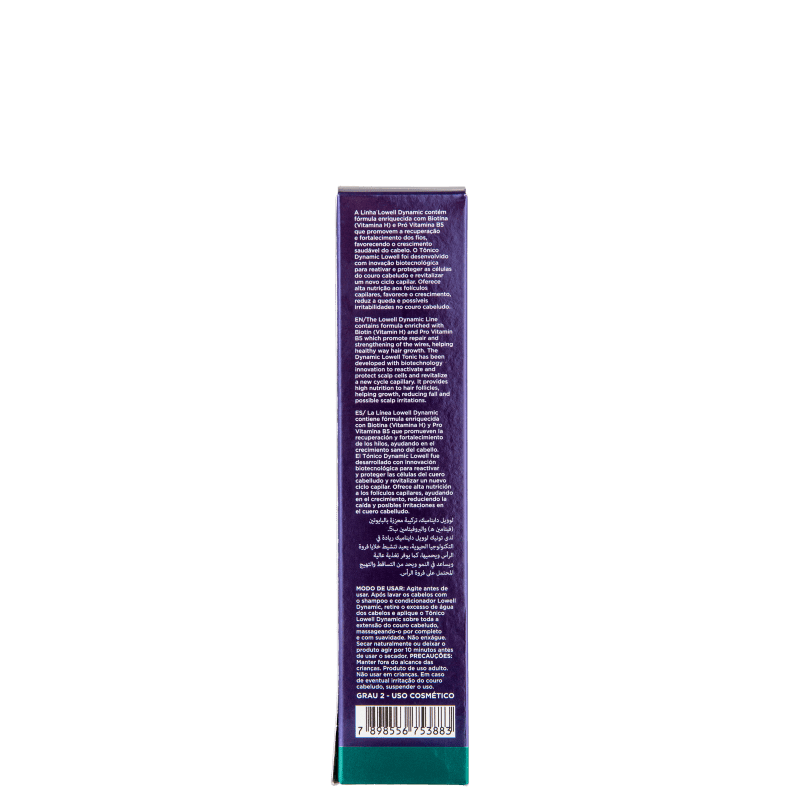 Tônico Capilar Lowell Dynamic 60Ml