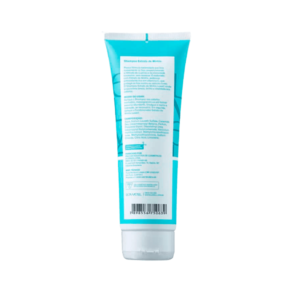 Shampoo Lowell Complex Care Mirtilo 240Ml
