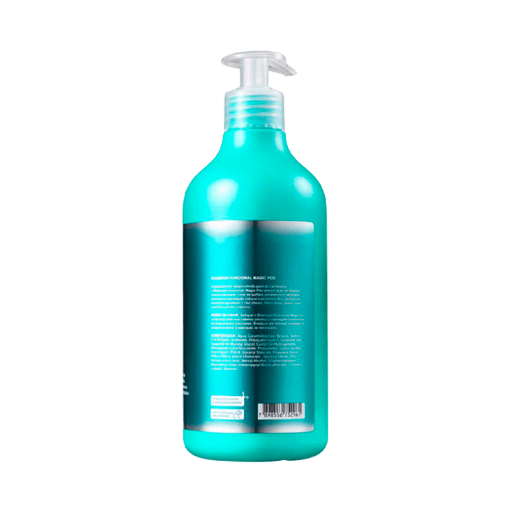 Shampoo Sem Sulfato Lowell Cacho Mágico Magic Poo 500Ml