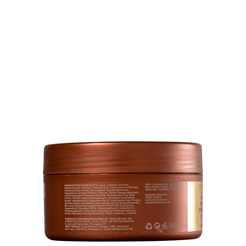 Máscara Capilar Lowell Blinda Cor Pro Performance 240g