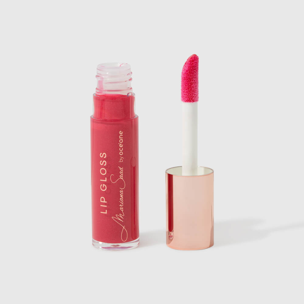 Kit Mariana Saad By Océane Paleta De Sombras + Brilho Labial Vermelho