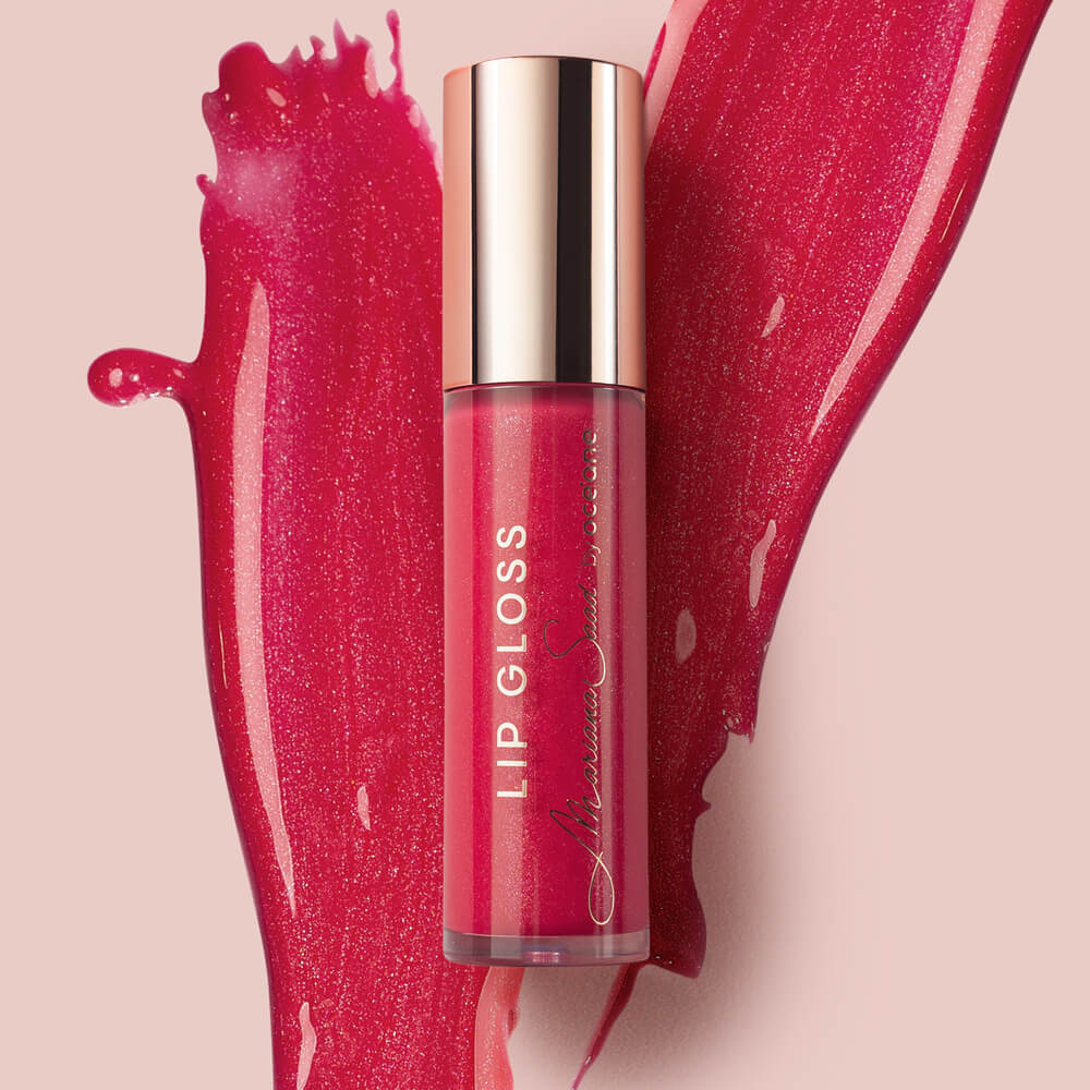 Kit Mariana Saad By Océane Paleta De Sombras + Brilho Labial Vermelho