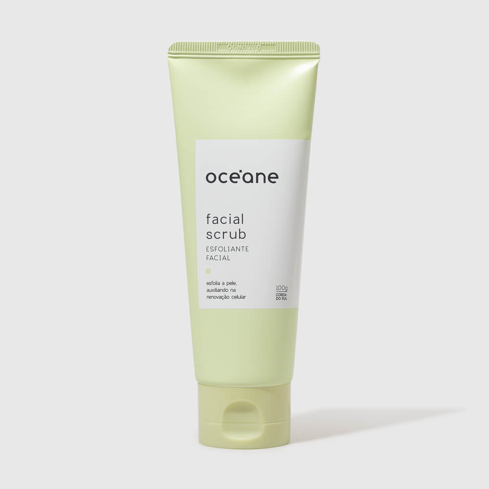 Kit Océane Creme Facial Diurno Cica + Esfoliante Facial Scrub